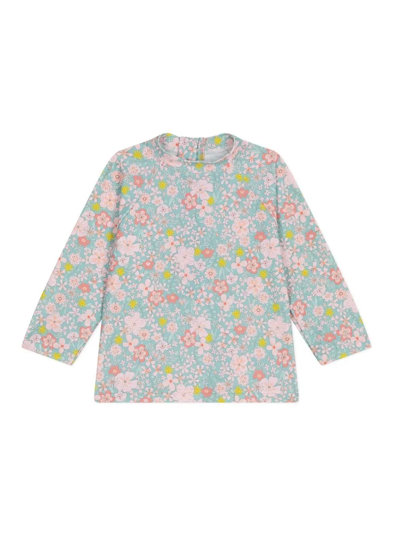 بيتي باتو Babies' flower print UV protection T-shirt